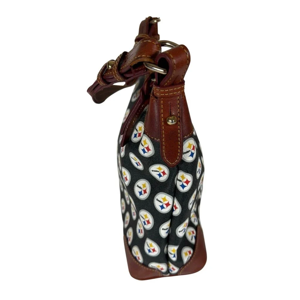 Dooney & Bourke Pittsburgh Steelers NFL Football Shoulder Hobo Bag Purse
